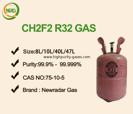 CAS 75-10-5 Refrigerant Gas HFC32 Difluoromethane R32 CH2F2