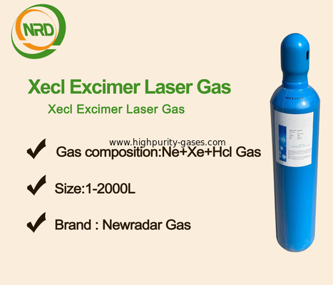 Excimer Lasers Xecl Hydrogen Monochloride Odorless with CGA679 Valve